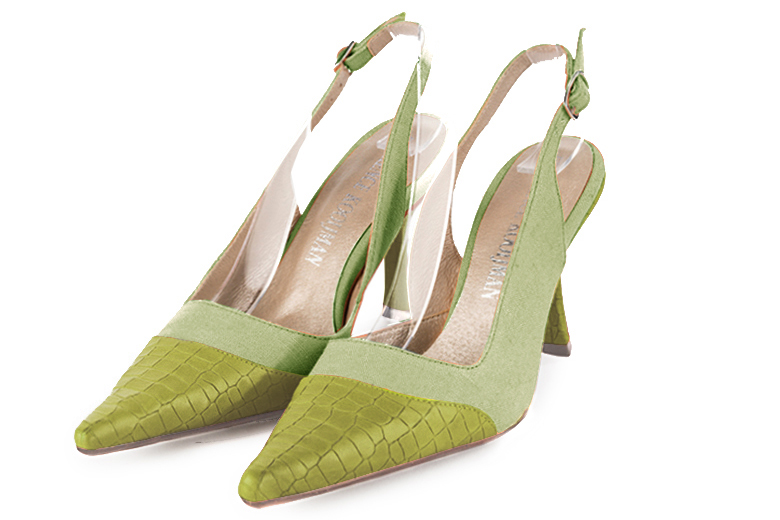 Meadow green dress shoes for women - Florence KOOIJMAN